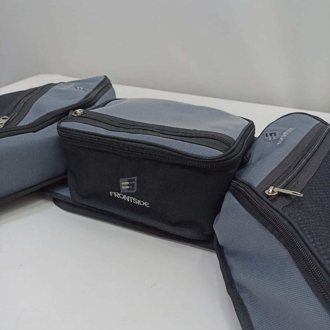 REF: 1705 - ALFORGE MODULAR EM CELA TRIO UNIVERSAL- CINZA